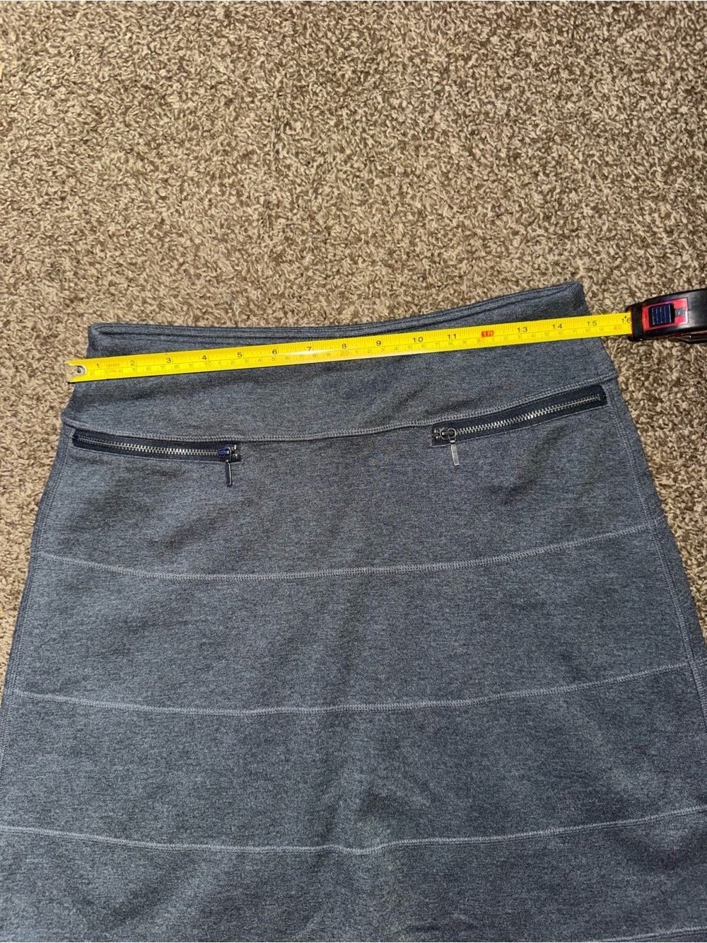 Athleta Strata Grey Skirt - Picture 2 of 6